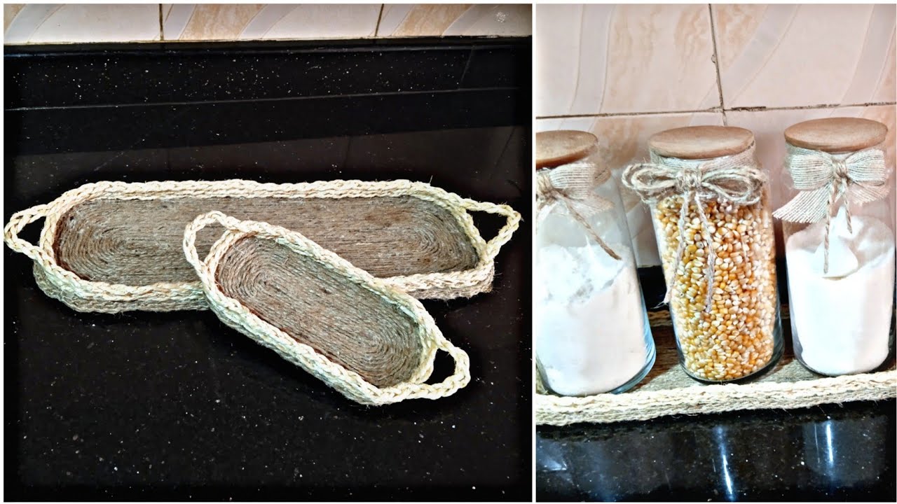 HANDMADE KITCHEN DECOR IDEA 💡أعمال يدوية ديكور شبيكات YouTube