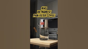 Hoe gebruik je een Vietnamees Phin-koffiefilter #koffie