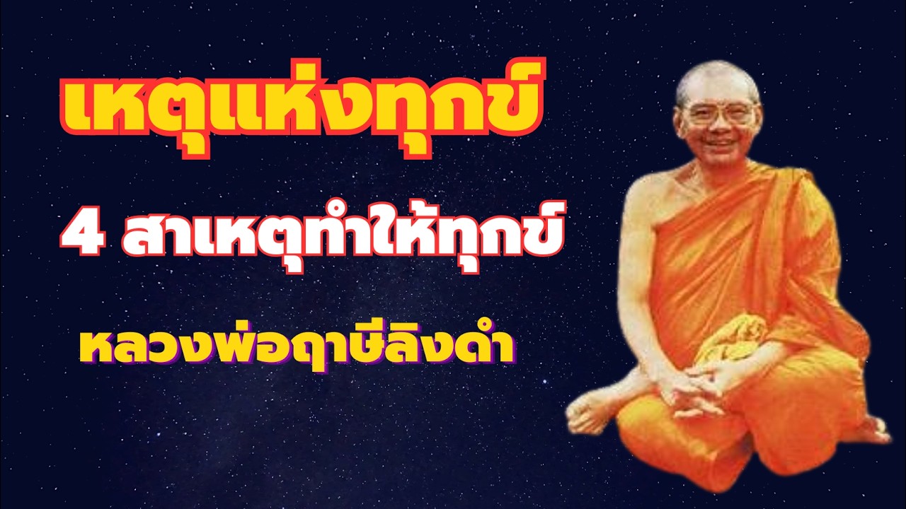 จิตทุกข์เพราะสาเหตุ 4 ประการ หลวงพ่อฤาษีลิงดำ