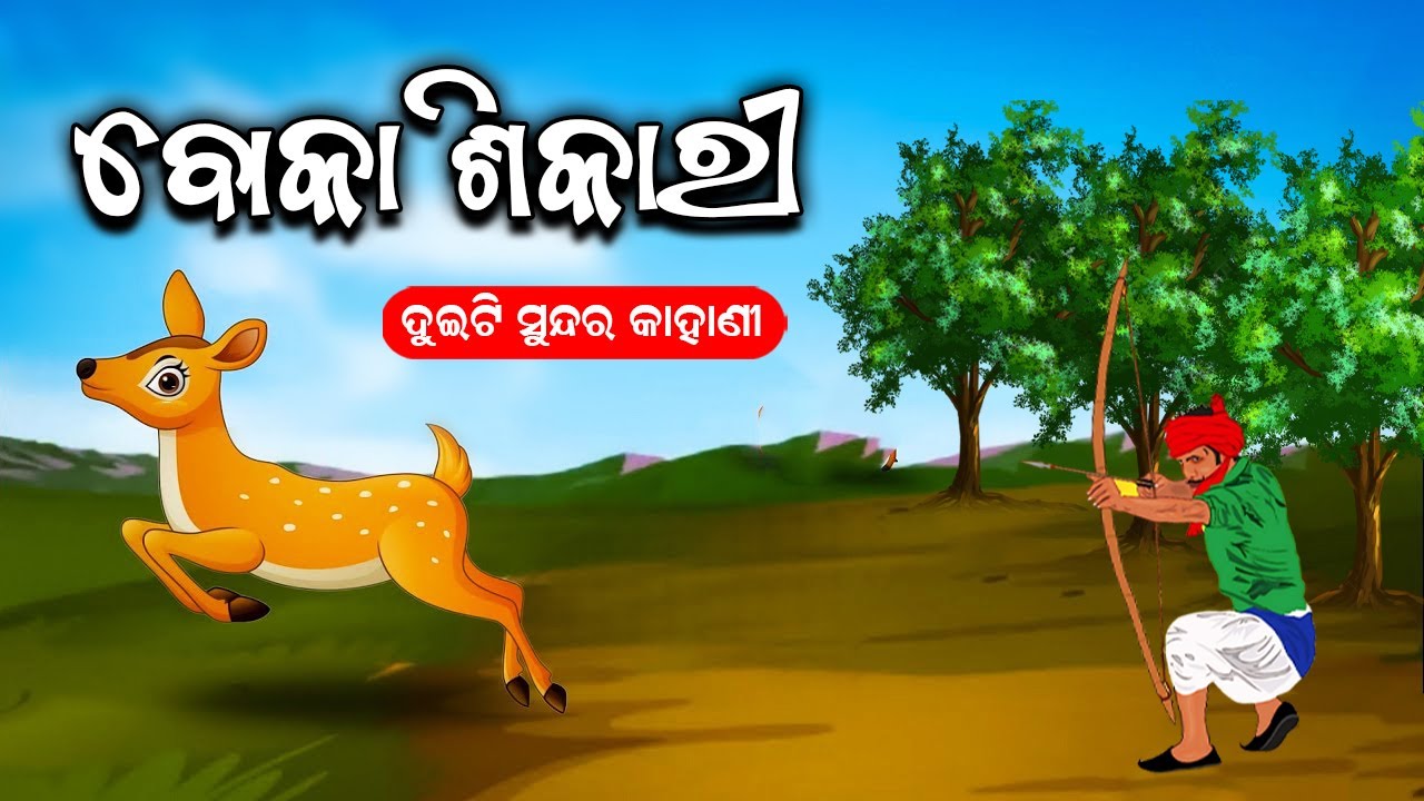Boka Sikari | ବୋକା ଶିକାରୀ | - Odia Gapa - cartoon #aloshicartoonworld