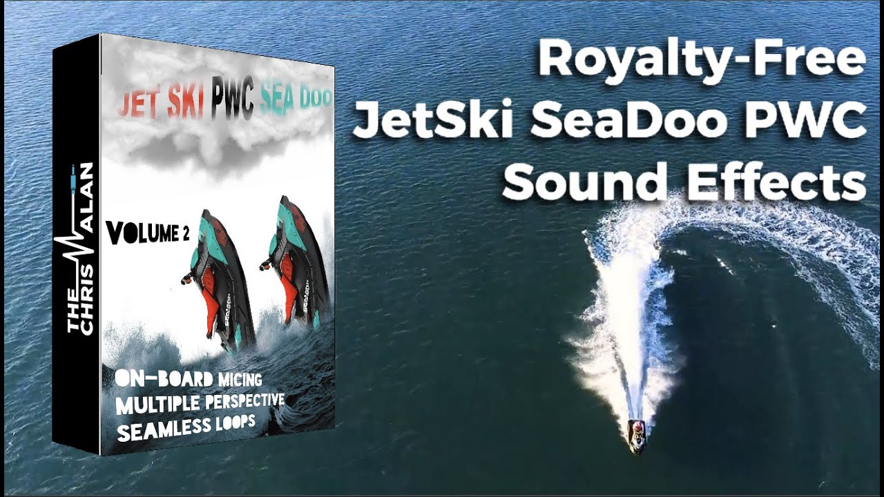 PWC / Jet Ski / Sea Doo (Volume 2) - Sound Effects Library Demo by The ...