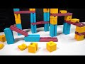 Marble run race asmr domino  mrtinkerer