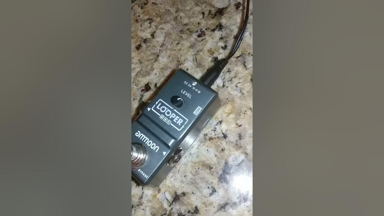 Ammoon Nano looper, broken and not working... YouTube
