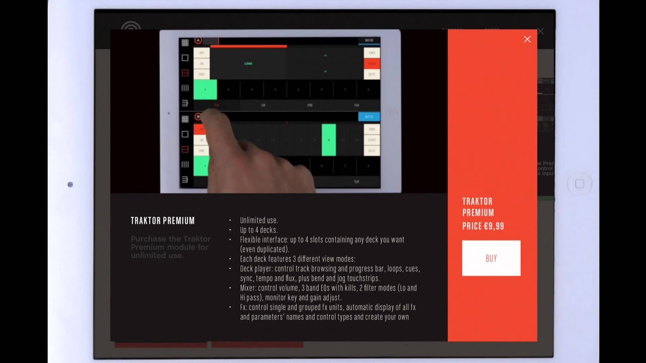 Expandable Features | Ableton & Traktor controller for iPad