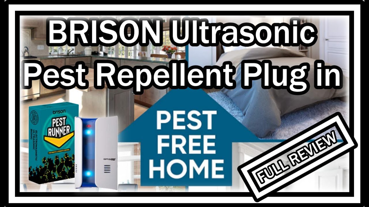 BRISON Ultrasonic Pest Repellent Plug in (Pest Runner), FULL REVIEW ...
