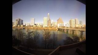 Time Lapse of Austin, TX from South of Lady Bird Lake