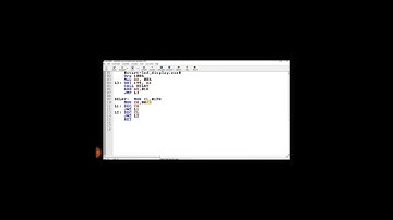 LED Display Interface using Emulator 8086
