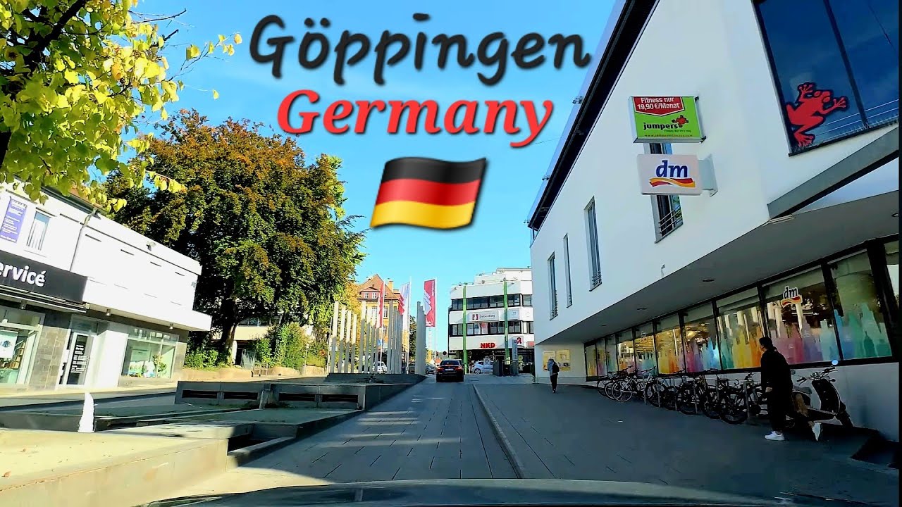 Göppingen Germany 🇩🇪 4K Drive