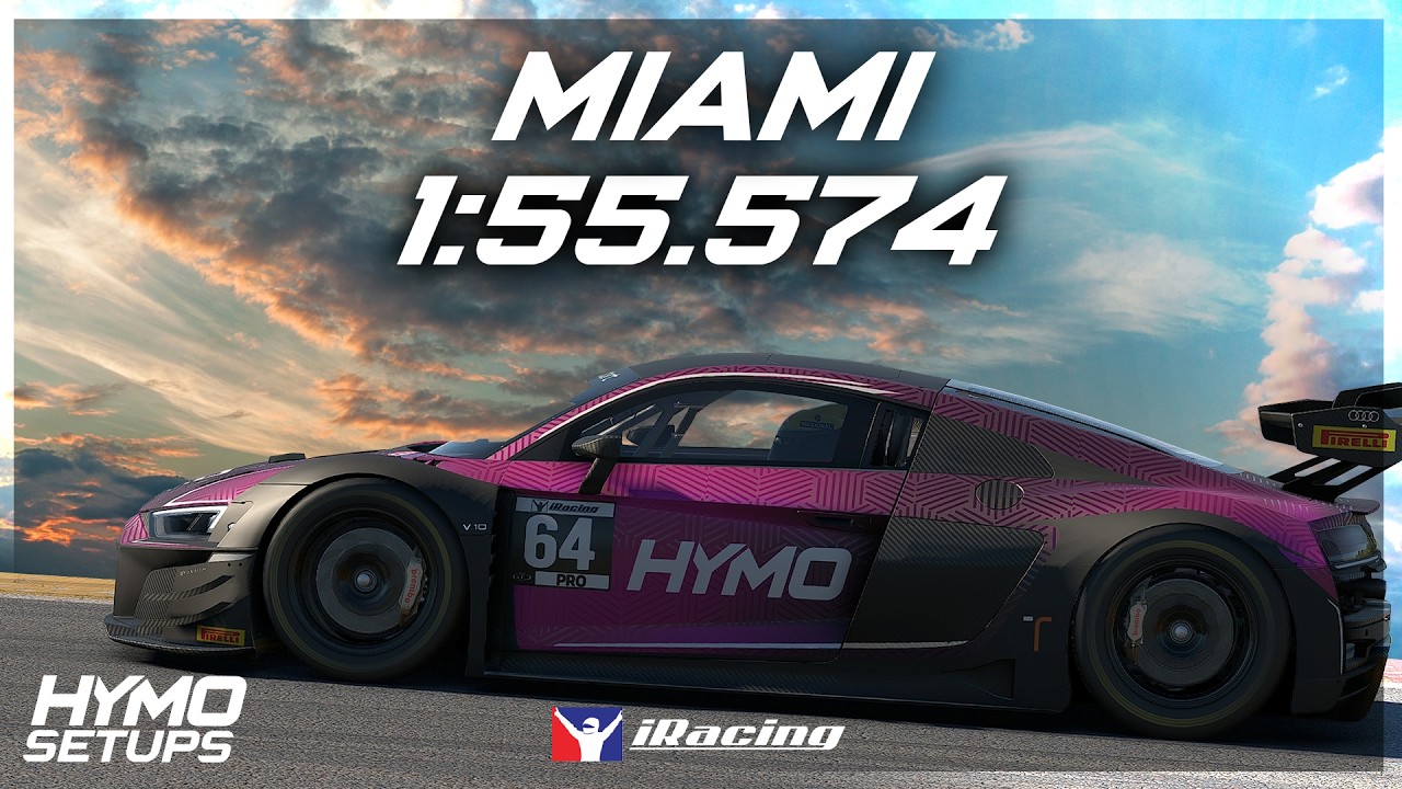 iRacing Hotlap | Audi R8 LMS GT3 EVO II @ Miami | GT Sprint | 2026