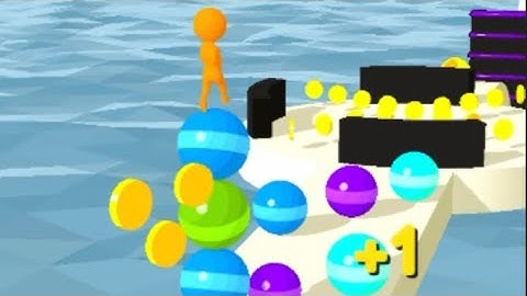 STACK RIDER - All Levels Gameplay IOS ( 35 -37).