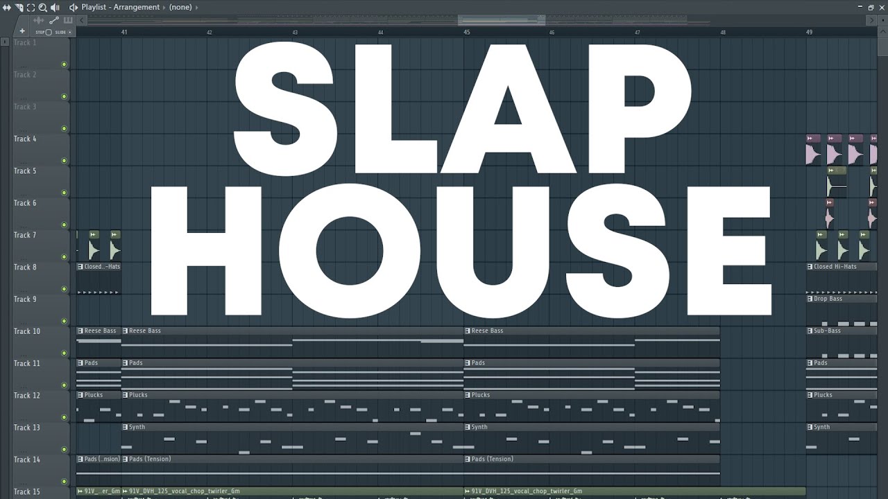 How To Make SLAP HOUSE!! - FL Studio Tutorial (+FREE FLP)