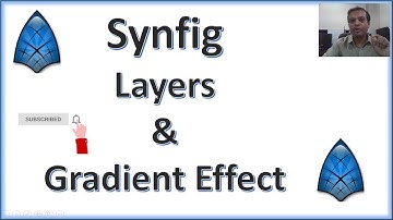 Class 11 || Computer || Chapter-4 || Layers in Synfig || Practical of Gradient layer and Grouping
