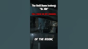 Dr. Hill - The Until Dawn Iceberg #Shorts #UntilDawn