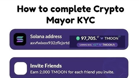 How to perform the Crypto Mayor KYC (Full guide on crypto Mayor Solana wallet connection)