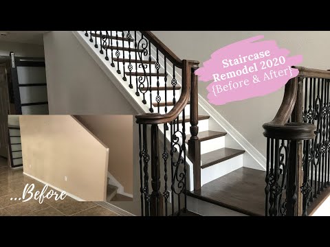 updating 70s staircase