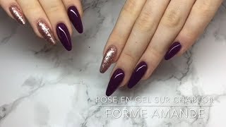 TUTO: Forme Amande // Pas à Pas Chablon - Crispynails 