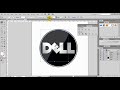 19. Adobe Illustrator Tutorials: Dell Logo Design - Khmer Computer Knowl...