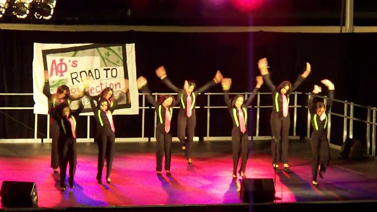 alpha phi chapter alpha kappa alpha | nc a&t aggiefest step show 04/16/2009