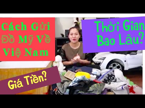 Vlog 566 ll Cách Gửi Đồ Về Việt Nam, Tiền Bao Nhiêu? Bao Lâu Đồ Về Tới Việt Nam?