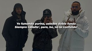 Feid, Mora, Eladio Carrion - FUMETEO Remix [ Letra / Lyrics ]