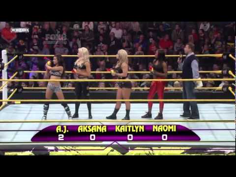WWE NXT Diva Rookie 09/11/10 High School Photo Challenge