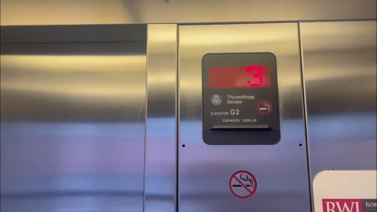 Thysenkrupp Aurora Traction Elevator 2 at Plum Street Parking Garage