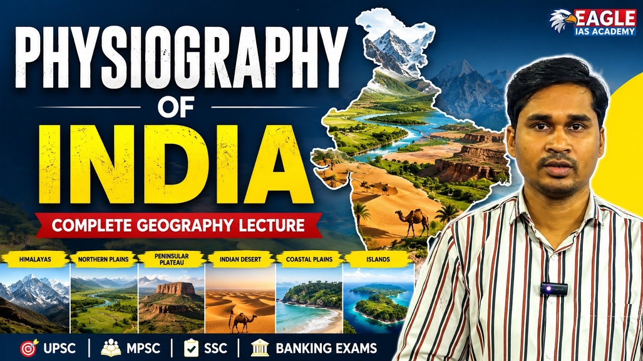 Physiography of India Explained🔥| Complete Geography Lecture - YouTube