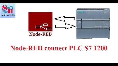 Node-Red connect PLC S7 1200 SIEMENS (1212 DC/DC/DC) (IOT)