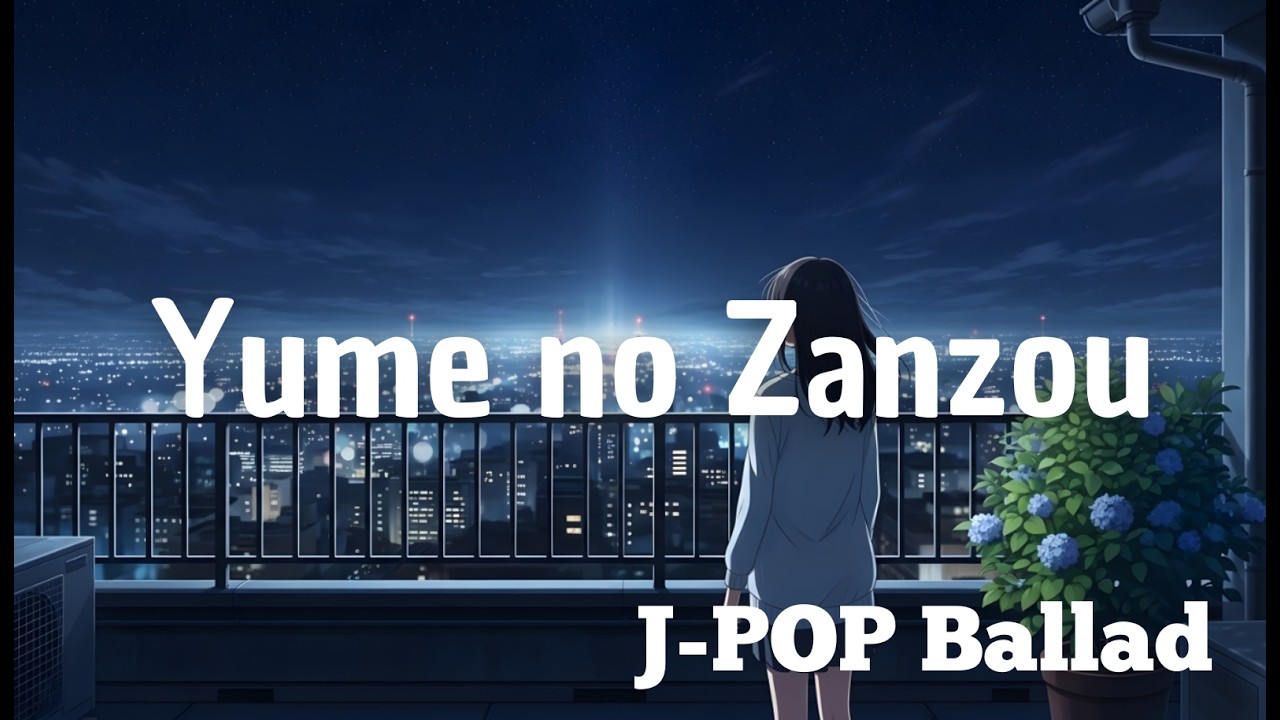 [J-Pop Ballad] Yume no Zanzou (夢の残像) - UtaTrack Original (Official Lyric Video)