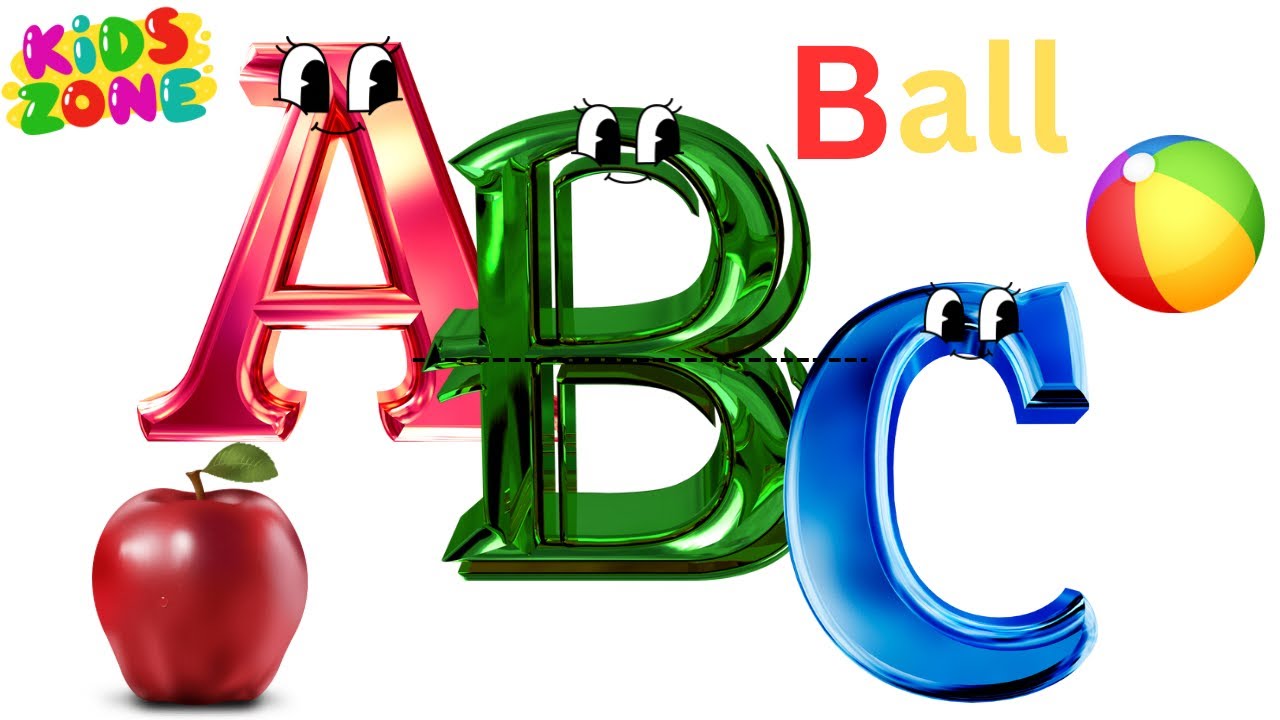 "ABC Song for Kids | A for Apple, B for Ball | Learn Alphabet with Fun ...