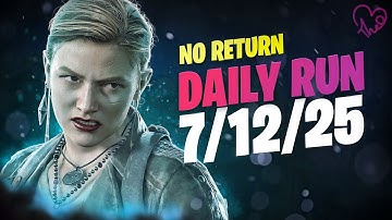 No Return - Daily Challenge on Grounded mode as Abby (07.12.25)