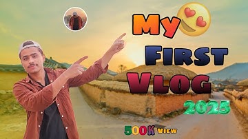 My First Vlog 😍 Drone shot video 😱 20million viewers 