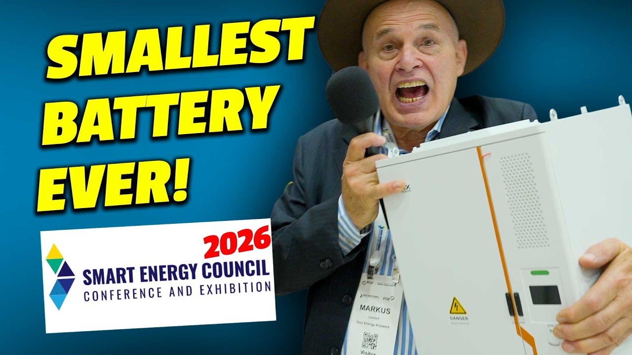World’s Smallest 100kWh Battery? (Smart Energy 2026)