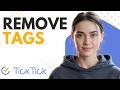 Can’t Remove Tags from Task Name in TickTick? Fix It Step by Step