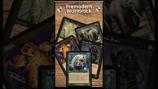 Wurmrock Explained In 1 Minute! • Premodern Tempting Rack 2026 • Aggressive Green-Black Midrange MTG