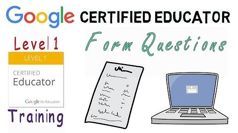 Google Certified Educator Training: Add Questions to Forms