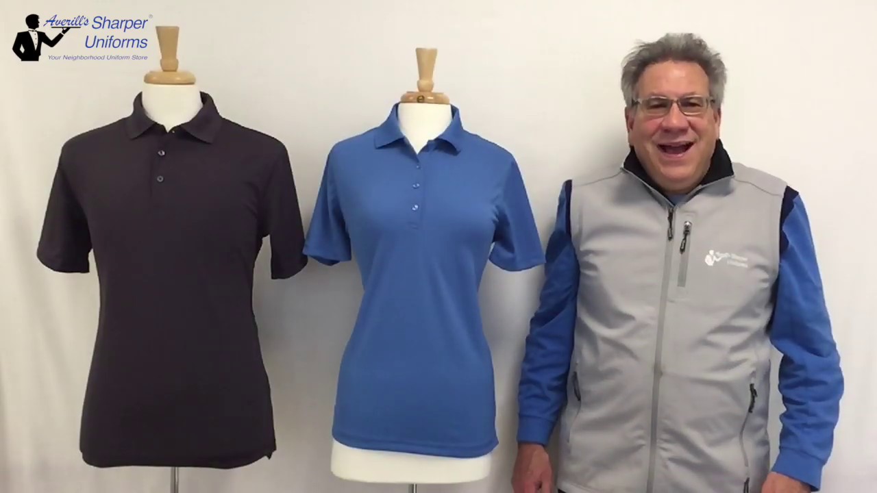 Men’s & Ladies’ Moisture Management Uniform Polo Shirts 