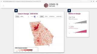 Visualizing COVID-19 with Maps using D3.js  V2