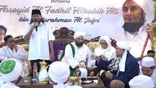 Habib ja'far alkaf kudus ketika memberi tausiah bersama habib ali aljufri