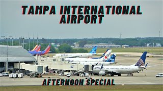[4K] PLANE SPOTTING Afternoon Special TAMPA INTERNATIONAL AIRPORT (TPA) 3/29/21.