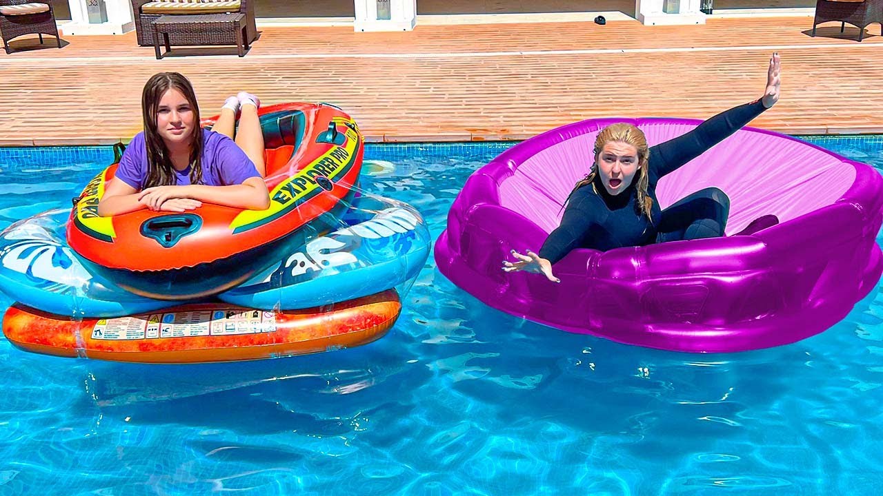 LE RADEAU QUI COULERA EN DERNIER GAGNE LE CHALLENGE !