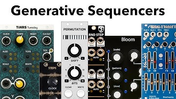 Generative sequencers
