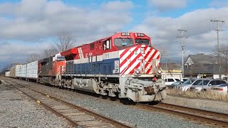 Small Chase of CN M385 with CN 3115 Leading! (31524)