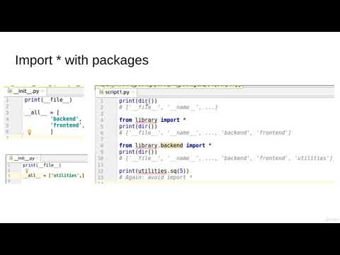Packages 3   Importing all [Mastering 4 critical SKILLS using Python]