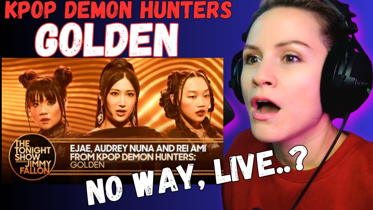 ✨Professional Musician Reacts to “Golden 🎙️ LIVE” K-Pop Demon Hunters on Jimmy Fallon