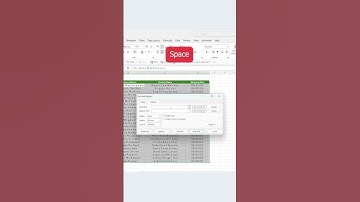 How to Clean Extra Spaces in Excel