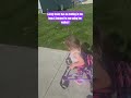Lacey beat Daddy in a race! #Spinabifida #disabilityawareness #Race #Overcomer