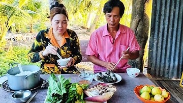 Món ăn miền quê : Cá lóc nướng than mời cả nhà nhé