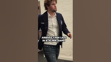 Magnus Carlsen is opnieuw te laat