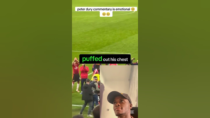 Peter Dury commentary on Amad Diallo… #ggmu #mufc #manchesterunited #amad